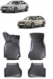 Cumpara ieftin Covorase cauciuc stil tavita Audi A4 B8 (2007-2015) Prindere in podea inclusa, Umbrella