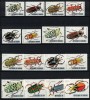 Timbre Burundi 1970 - Gandaci, Serie Completa MNH, Valoare Cotă Michel 36&euro;, Insecte