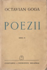 Octavian Goga - Poezii (1942)
