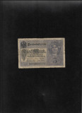 Germania 5 marci mark 1917 seria0052313