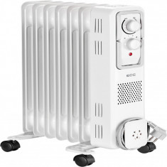 Calorifer electric cu ulei ECG OR 1570, 7 elementi, 1500 W, 3 trepte de putere