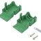 Conector carcasă ABS verde MSTB