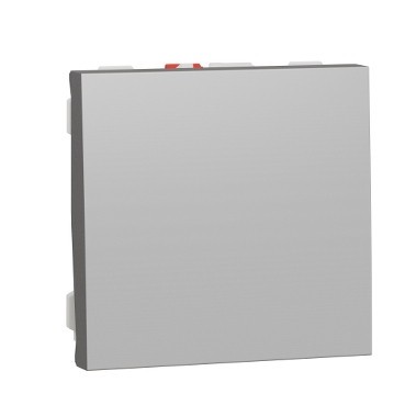 Intrerupator revenire 2M Schneider Noua Unica aluminiu NU320630 foto