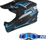 Cumpara ieftin Casca Moto Atv Cross Enduro Downhill + Ochelari 100% ,marimi disponibile L,XL si XXL