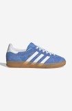 adidas Originals sneakers din piele &icirc;ntoarsă Gazelle Indoor HQ8717 HQ8717-blue