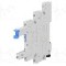 Stativ, DIN, pentru relee HF41F, 5 pini, HONGFA RELAY - 41F-1Z-C2-1