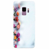 Husa silicon pentru Samsung S9, Flowers