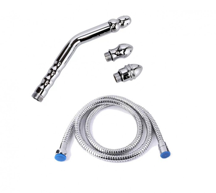 Set Dus Anal, 5 Piese, Metal, Argintiu, Mokko Toys