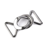 Cumpara ieftin Inchizatoare metalica decorativa pentru confectii 24 mm Platinum