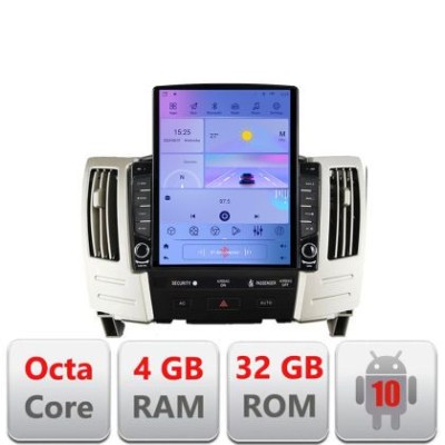 Navigatie Lexus RX300 2003-2008 Android radio gps internet Octa Core 4+64 LTE Kit-RX300+EDT-E709 CarStore Technology foto