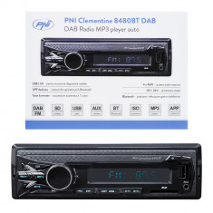 Aproape nou: DAB Radio MP3 player auto PNI Clementine 8480BT 4x45w, 12/24V, 1 DIN, foto