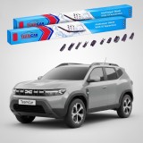 Cumpara ieftin Ștergătoare Dacia Duster III P1310 2024-prezent | Set Față Flat Premium &ndash; TeamCar&reg;