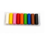 Cumpara ieftin Plastilina multicolor 10 culori, 200 g, 1 set pentru copii, material non-toxic, usor de modelat, nuante vii, pentru gradinita, scoala, hobby si creati