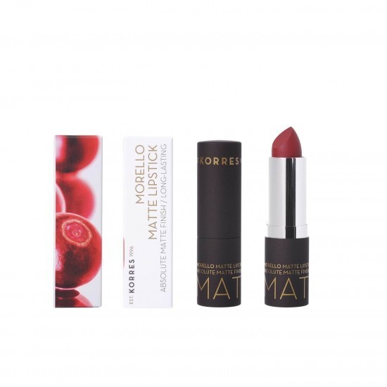 Ruj mat KORRES Morello 59 Burgundy Red 3.5g