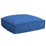 vidaXL Culoar pentru palete pentru șezut Albastru Regal 50 x 50 x 12 cm, țesătură Oxford.