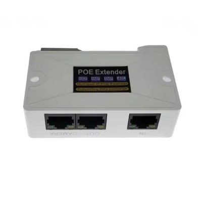 Extender PoE cu 3 porturi Cat5 5e 6 foto