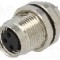 Conector M8, 3 pini, clasa etanseitate IP65, IP67, DEGSON ELECTRONICS - SP-M8A-03P-FF-SF7001-00A(H)
