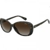 Ochelari de Soare Damă Polaroid PLD 4097/S 086 LA 58 Maro Tortoise Ovali Polarizați Gradient