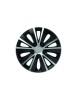 Set capace roti 15` silver&amp;black rapide 4buc