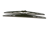 Stergator parbriz Bosch Twin, clasic, cauciuc/grafit, carlig/universal, diverse dimensiuni, auto