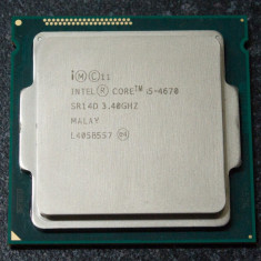 Procesor Haswell-i5 4670/6M Cache, 3.4GHz up to 3.80 GHz-socket 1150 foto