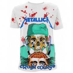 Tricou Unisex Metallica: Crash Course In Brain Surgery foto