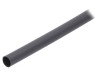 Manșon termocontractabil cu adeziv negru 12mm 1,2m