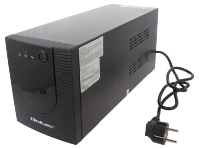 Alimentator UPS QOLTEC 900W 1,5kVA, Intrare 140-300V, Dimensiuni 375x139x165mm foto