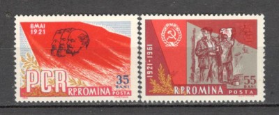 Romania.1961 40 ani pc XR.414 foto