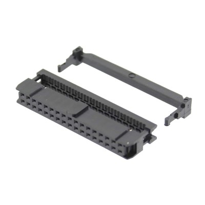 Conector IDC 34 pini, mama, sertizare pe cablu, pas 2.54mm, 503233 foto