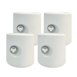 Outsunny Set de 4 Picioare de tonelă pop-up umplute cu apă sau nisip picioare de sol pentru pavilion din HDPE cu șuruburi de siguranță | Aosom Romania