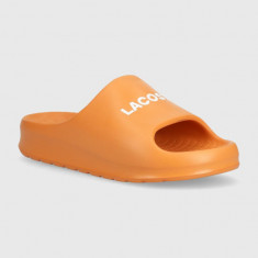 Lacoste papuci Serve Slide 2.0 barbati, culoarea portocaliu, 47CMA0015