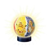 Puzzle 3D Luminos Pokemon, 72 Piese, Ravensburger