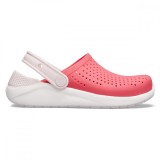 Saboti Crocs Kids&#039; LiteRide Clog Roz - Poppy/White