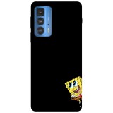 Husa compatibila cu Motorola Moto G22 model Hi am SpongeBob, Silicon, TPU, Viceversa