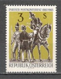 Austria.1963 100 ani Conferinta internationala postala MA.653