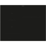 Plita incorporabila Haier HAIFB53IRCS, Inductie, 3 zone, conectivitate WiFi, Cook with me, VaryCook, 65 cm, functie Boost, slider Touch Control, neagr
