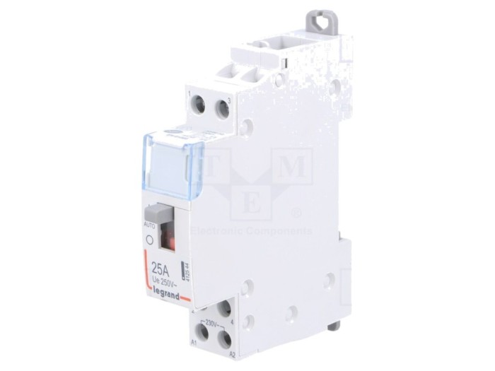 Contactor 2P 25A 230V 2NO