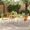 vidaXL Set de masă pentru grădină 5 pcs Lemn Solid de Acacia 3334806