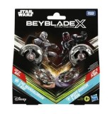 Cumpara ieftin Pachet Duo Beyblade X Star Wars - The Mandalorian 3 - 60 F si Moff Gideon 3 - 80 N