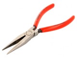 Clești semirotunzi alungiți 160 mm pentru &icirc;ndoire, prindere și tăiere, KNIPEX