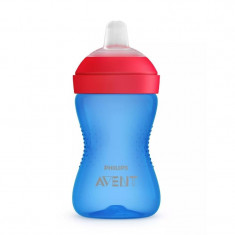 Avent Cana cu tetina moale rezistenta la muscaturi +9luni baieti, 300ml SCF802/01