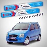 Cumpara ieftin Ștergătoare Suzuki Wagon R+ MM 2000-2007 | Set Față Flat Premium &ndash; TeamCar&reg;