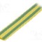 Tub termocontractant, 12.7mm, 1m, galben-verde, CYG/KTG - CB-HFT(2X) 12.7