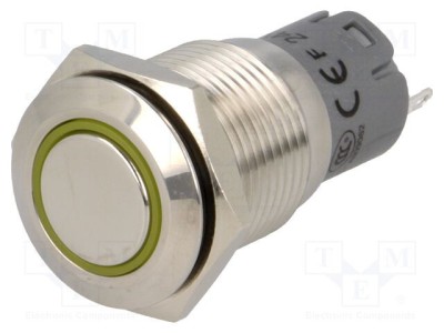 Comutator anti-vandalism ONPOW Poz: 2 SPDT 0,5A/220VAC 1A/24VDC foto