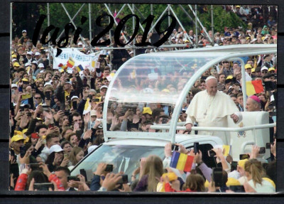 ROMANIA 2019 - VIZITA APOSTOLICA A PAPEI FRANCISC LA IASI. ILUSTRATĂ MNH, S5 foto