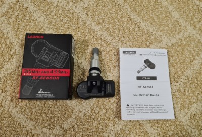 Senzor TPMS universal LAUNCH LTR-01, 315MHz &amp;amp; 433MHz 2 in 1 TSGUN foto