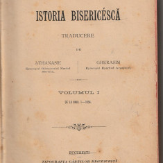 PROFESOR EVSEVIE POPOVICIU - ISTORIA BISERICEASCA VOL 1 ANUL 1-1054 ( 1900 )