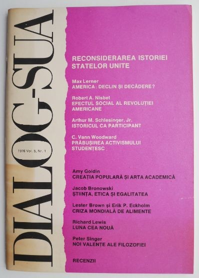 Dialog-SUA 1976 vol.5 Nr. 1
