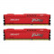 Memorie Kingston FURY Beast Red 16GB (2x8GB) DDR3 1600MHz CL10 Dual Channel Kit